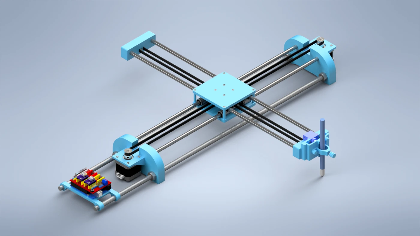 Model of the plotter