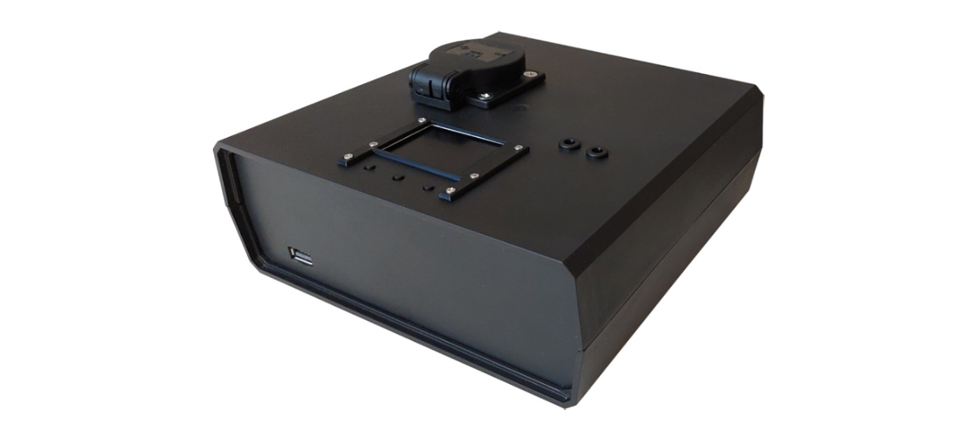 Picture of the reflow oven's controller