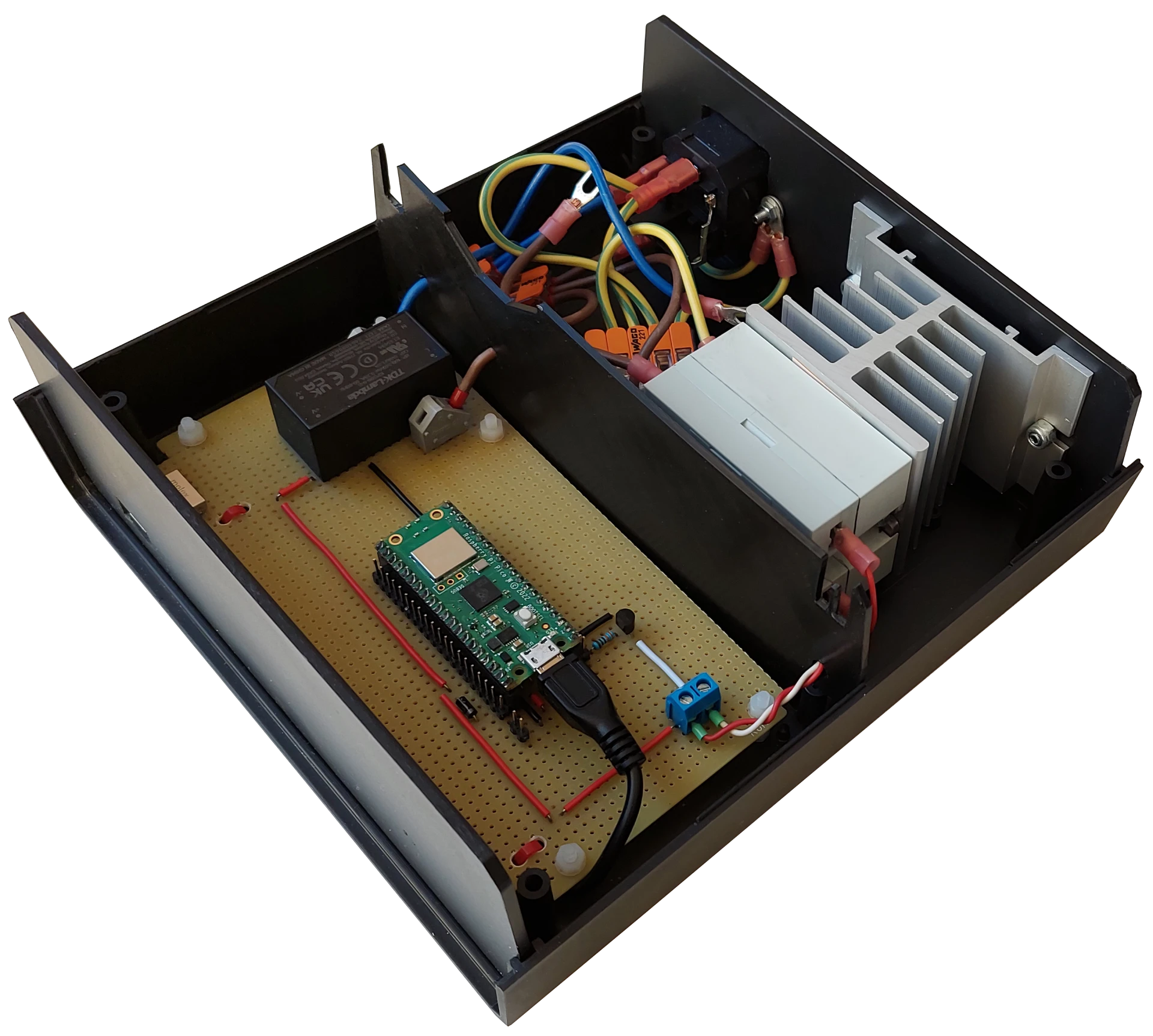 Picture of the controller's interior